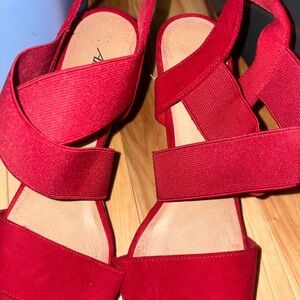 American Eagle by Payless Red Women's Sandals